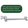 Adjustable Shower Arm Extensions